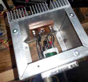 Assembled into aluminium enclosure